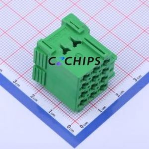 1-967622-1 Housing (Wire-to-Board / Wire-to-Wire) P=5mm Connector ( Jack Structure: 3x4P )( Pitch: 5mm )( Row Spacing: 5.5mm ) - Product Image 1