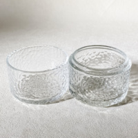 Pot de rangement en verre de luxe avec couvercle hermétique pour la cuisine, récipient multifonction pour bougies et bonbons