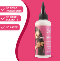 Colle pour Perruque en Dentelle Imperméable 5 oz, Marque Privée, Tenue Forte, Adhésif pour Lace Wig Résistant à l'Eau