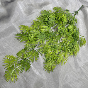 Serie Aritical Wedding: Planta Artificial Larga de Ratán para Colgar en la Pared, Simulación de Hierba para Reptiles con Flores - Product Image 3