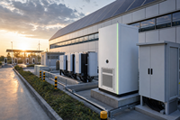 Armoire de stockage d'énergie BOX-E/OEM BOXC-2.7T 261 kWh 125 kW LiFePO4 à refroidissement liquide IP55 avec BMS intelligent pour stockage éolien/solaire hors réseau/sur réseau
