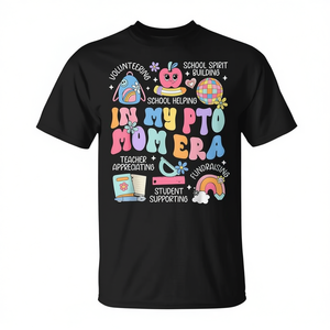 T-shirt Groovy de l'organisation de l'Association des Parents des élèves du PTO Mom Era - Product Image 2