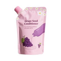 Pochette à bec personnalisée Sachet gommage pour le corps Gel douche Jabon Sachet liquide Pochette debout Sac d'emballage biodégradable