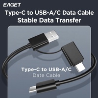 EAGET Boîtier SSD M.2 SATA & PCIe personnalisé en gros jusqu'à 10Gbps Interface Type-C 3.2 Prise en charge 6 To pour PC Boîtier SSD Boîtier Hdd