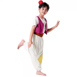 Nuevo Disfraz de <span class=keywords><strong>Aladdin</strong></span> para Niños, Traje de Juego de Rol de Las Noches Árabes para Fiesta de Halloween y Actuaciones Escénicas - Product Image 5