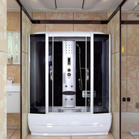 Cabine de douche hammam complète avec panneau de commande, prix usine