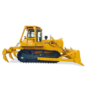 Bulldozer routier CE ISO 160hp 180hp 220hp 320hp, mini-bulldozer avec ripper à trois dents - Product Image 1