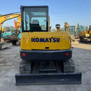 Original Komatsu PC56 Used Excavator <b>Small</b> Crawler Excavator with Complete Procedures Good Performance - Product Image 3