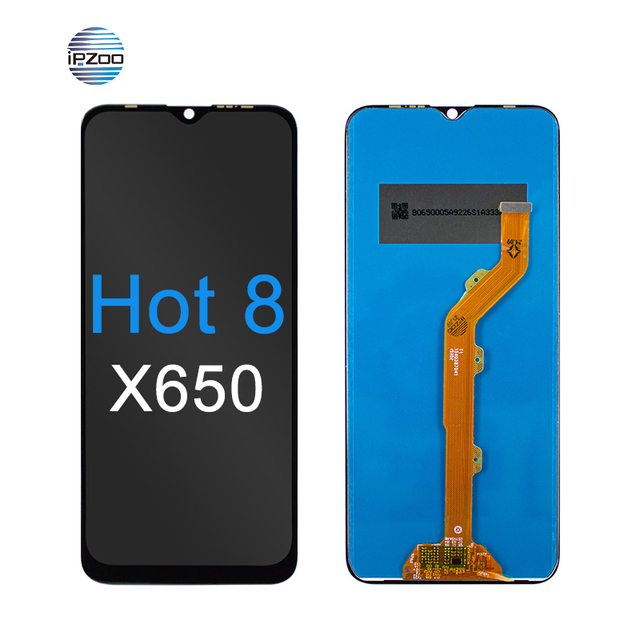 Mobile Phone LCDs for Infinix Hot 8 X650 Lcd Display Touch Screen Wholesale for Infinix Hot 8 Screen Replacement Pantalla