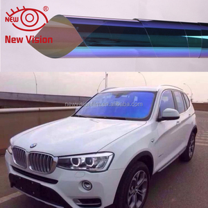 90% VLT violet caméléon teinté Film rouleau Film de fenêtre polarisé pour voitures autocollants de <span class=keywords><strong>voiture</strong></span> - Product Image 2