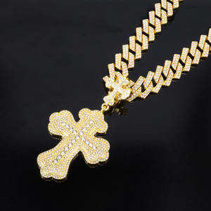 Подвеска-крест в стиле хип-хоп, панк-уличный стиль - Product Image 2