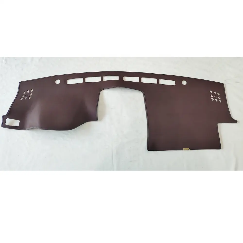 For Toyota Prado 2010-2020 Black Leather Car Dashboard Cover Dash Protector Pad Mat