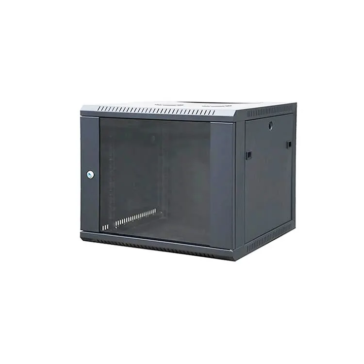 4u 6u 9u 12u Mạng Treo Tường Tủ Bao Vây 19 Inch Mạng Viễn Thông 12u Rack Máy Chủ Tủ