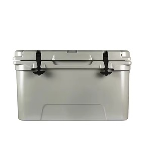 Glacière portable rotomoulée 45L étanche avec panneau solaire et chaise intégrée, idéale pour la pêche, la marine, la plage et le <span class=keywords><strong>camping</strong></span>, avec bouchon de <span class=keywords><strong>vidange</strong></span> - Product Image 4