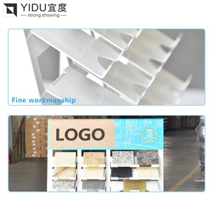 Lồng vào nhau đá thạch anh Countertop giá đá tự nhiên bảng đứng bảng hiệu Acrylic - Product Image 3