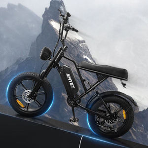 Bicicleta Eléctrica de 7 Velocidades con Llantas Anchas, 1000W, 48V, Diseño Impermeable, Doble Amortiguación, Bicicleta Eléctrica Retro Más Vendida <span class=keywords><strong>para</strong></span> Playa, Montaña y Uso Diario - Product Image 1