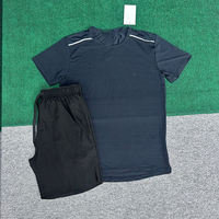 T-shirt d'entraînement de sport pour étudiants, manches courtes, absorbant la transpiration, séchage rapide, style rétro, pour compétition professionnelle