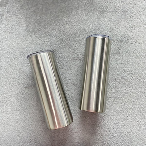 Total Straight Non Tapered All Straight Double-Insulated Water Beer Vente en gros en vrac Tasses à eau minces en acier inoxydable de 20 oz - Product Image 3