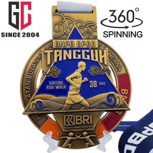 15 năm nhà máy tùy chỉnh Marathon huy chương 2024 Abbott Thế Giới Marathon majoras - Product Image 6