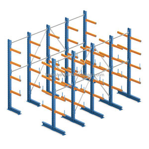 Estantería Cantilever para Almacén, Estanterías Resistentes, Estantería de Almacenamiento sin Pernos, Estantería de Acero - Product Image 3