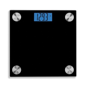 Báscula de Grasa Corporal Inteligente con Pantalla LCD Extra Delgada, Plataforma Digital para Medir Peso y Índice de Masa Corporal, Diseño Antideslizante para Fitness Familiar - Product Image 1