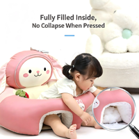Chaise d'apprentissage pour bébé - Sans danger pour la colonne vertébrale - Siège de sécurité anti-chute - Petit canapé