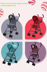 Cochecito de bebé de venta directa de fábrica 2023, 4 ruedas, ligero, <span class=keywords><strong>pequeño</strong></span>, plegable, barato, cochecito de bebé - Product Image 6