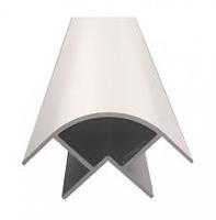 Profil d'angle rond en aluminium Shengxin 12 mm 15 mm, joint d'angle pour profilés en aluminium