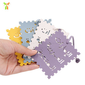 Colgante de <span class=keywords><strong>Cuero</strong></span> Árabe YY para Mochila, 12 Colores, Llavero Decorativo Especial, Bonito y Moderno, Regalos para el Día Nacional de Ramadán - Product Image 1