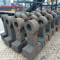 Tête de marteau en acier au manganèse élevé en alliage de chrome, pièces de rechange résistantes à l'usure pour concasseur à percussion, fabrication de sable, marque Mintai, ISO