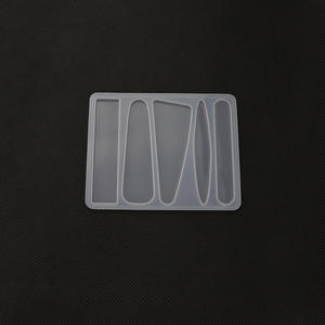 Силиконовая форма для заколки «сделай сам», зажим для волос, форма для самостоятельного литья из кристаллов и эпоксидной смолы, Индивидуальные ювелирные инструменты - Product Image 2