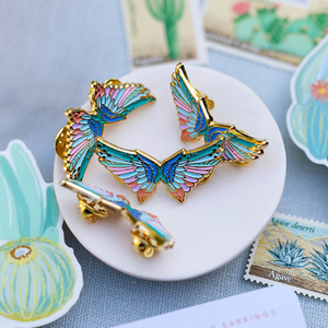 Tùy Chỉnh Men Ve Áo Pins Chim Sang Trọng Thiết Kế Với Cứng Hoặc Mềm Kim Loại Để Làm Của Riêng Của Bạn Kim Loại Biểu Tượng Phù Hiệu Hoặc Trâm Cài - Product Image 6