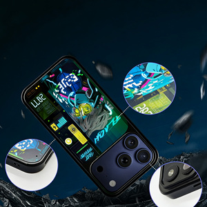 Cartoon Mobile Phone Case,Light up <strong>Phonecase</strong>,Flashing <strong>PhoneCase</strong> Sound Active Voice Control <strong>LED</strong> Flashing <strong>Phonecase</strong> - Product Image 2