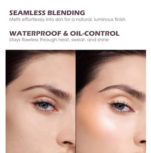 Marque privée Créez votre propre marque de maquillage <span class=keywords><strong>Palette</strong></span> de surligneur avec logo personnalisé <span class=keywords><strong>Palette</strong></span> de contour de surbrillance - Product Image 3