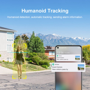 Солнечная панель LS VISION 4K с двумя объективами, беспроводной наружный и внутренний прожектор 10X Light 4G SIM 128G, онлайн-камера - Product Image 2