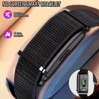 Tracker d'activité multisports intelligent sans écran, bracelet de fitness léger, moniteur de fréquence cardiaque, d'oxygène sanguin et de sommeil, étanche
