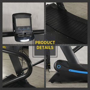 Caminadora Curva Sin Motor con Resistencia Magnética Ajustable, Banda Silenciosa, Estructura de Acero, Equipo de Gimnasio en Casa, Logotipo Personalizado - Product Image 4