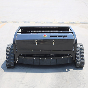 Chine usine petit <span class=keywords><strong>robot</strong></span> mobile de coupe d'herbe de tondeuse à gazon avec la télécommande sans fil d'essence de chenille pour l'usage de maison et de ferme - Product Image 2