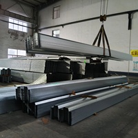 YX75-200-600 Açık Örgülü Döşeme Platformu İşlenmiş Çelik Yapısal Yük Taşıyıcı Paneller Profilli Çelik Levhalar