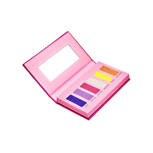 Goodly Smolder nuovi arrivi High Pigment 6 colori Matte Shimmer Eyeshadow Case cartone Pan Mini Eyeshadow Palette
