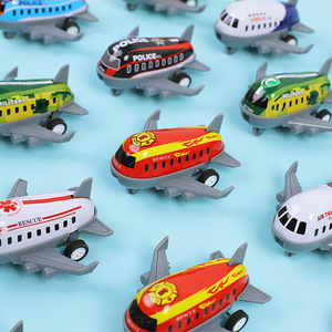 Avion jouet à rétrofriction pour enfants de 4 à 6 ans, modèle d'avion à friction avec boîte en métal - Product Image 3