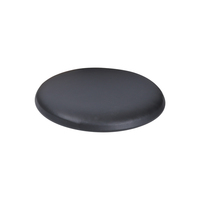 PINNIU Chaise de salle à manger de style industriel pour restaurant, barbecue, table de grillades, chaise de loisirs en cuir avec dossier, forme tonneau