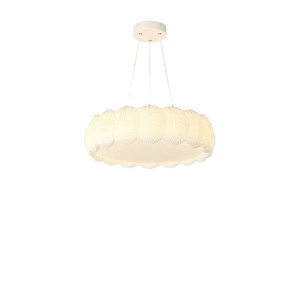 Feather <b>Ceiling</b> <b>Light</b> 50cm Diameter Warm White Home Bedroom Lighting Modern Minimalist Style - Product Image 4