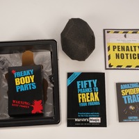 Kit de tours de magie pour Halloween, jouet amusant pour farces, décoration de fête, accessoires de magie pour enfants et adultes, vente en gros personnalisée