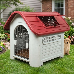 Abri pour chien en plastique détachable, imperméable, <span class=keywords><strong>avec</strong></span> fenêtre supérieure et toilettes, idéal pour l'extérieur et le jardin - Vente en gros - Product Image 1