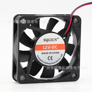 Ventilateur de refroidissement Sqgiun 60mm 12V DC 6015 silencieux pour boîtier d'ordinateur, dissipation thermique de la carte graphique - Product Image 1