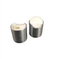 Bouchon à disque en aluminium et plastique avec bec verseur pour le stockage et le versement de liquides