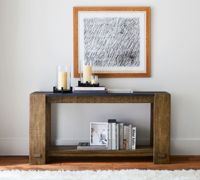 Table console en chêne en bois fait main de meubles d'intérieur de haute qualité Offre Spéciale antique