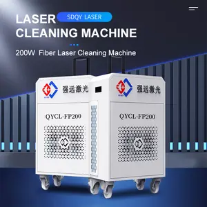 200W 1.8mJ Portable Luggage Type Pulse Handheld Laser Rust Removal Laser Cleaning Machine