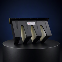 Filtre purificateur d'air HEPA V-Bank pour ventilation combinée CVC, MERV 13 14, en forme de W, volume d'air élevé, efficacité 65-95% H13/H14